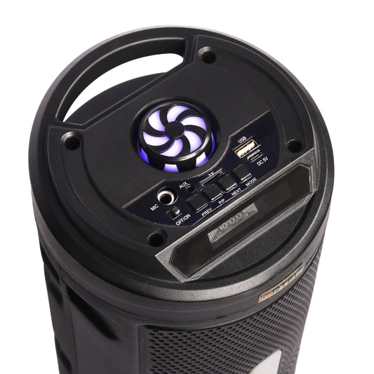 Knight Edition 🔊 Ortel BoomBox Wireless Party Speaker | 30W Stereo Sound | 3600mAh Battery – 10H Playtime