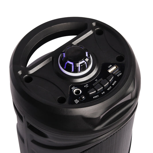 Neon Blast 🔊 Ortel BoomBox Wireless Party Speaker | 30W Stereo Output | 3600mAh Battery – 14H Playtime