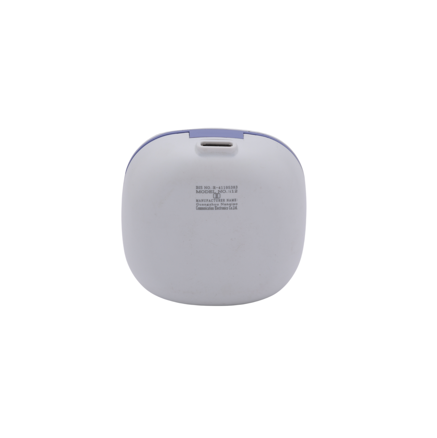 Ortel Vibe 1 Buds β Wireless Bluetooth Earbuds with Active Noise Cancellation, White & Blue, Charging Case & Data Cable Included, in-Ear Headphones with Mic, Deep Bass & Long Battery Life