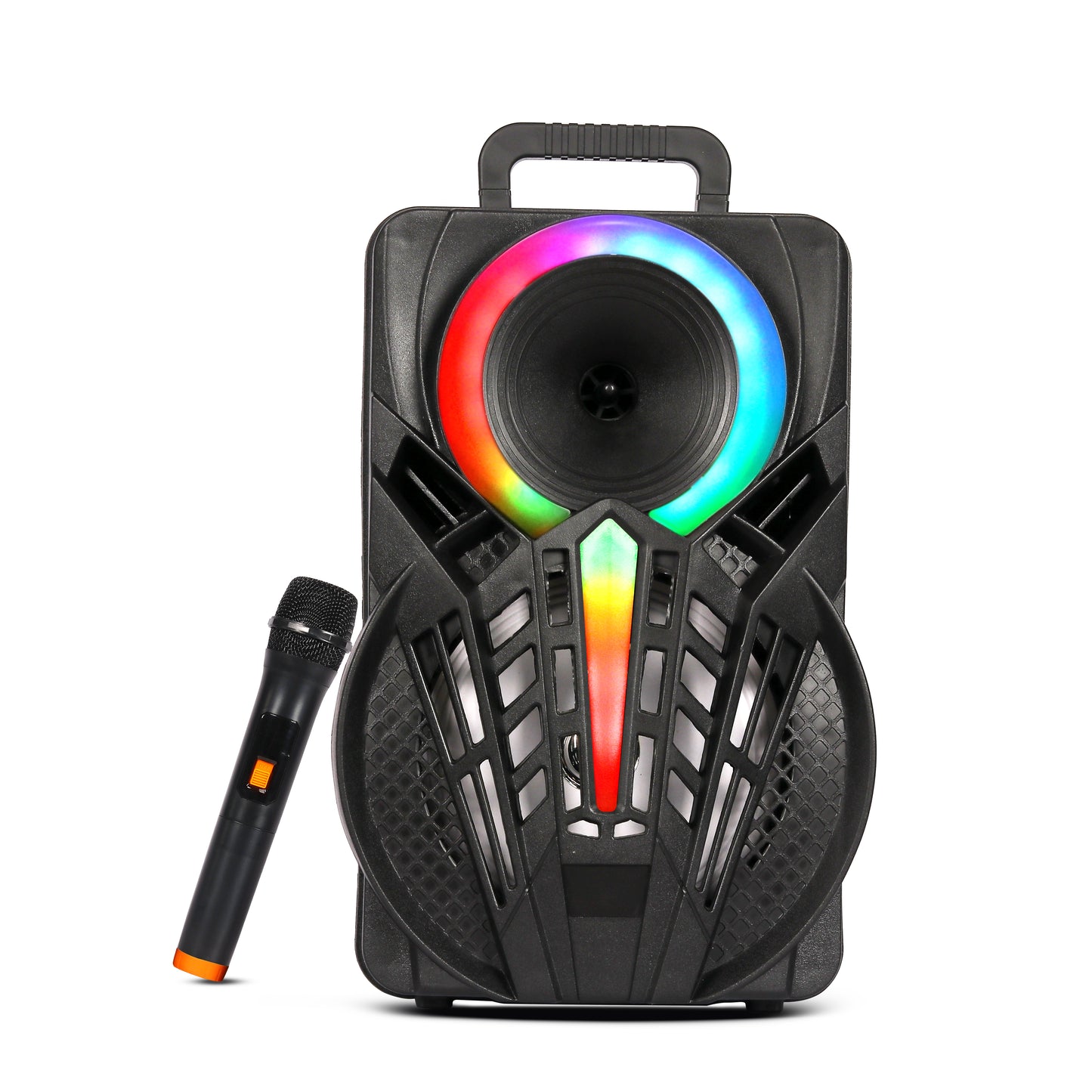 EchoBlast AURA π Ortel Wireless Trolley Speaker | 40W Peak Output | 3600mAh Battery β 13β14 Hours Playtime | 8" Heavy Bass Driver