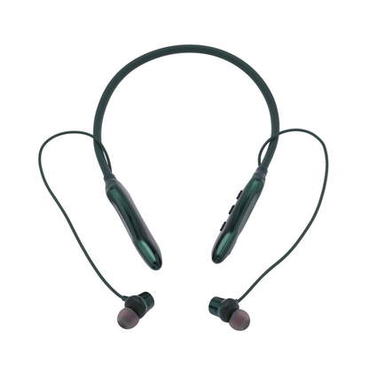 Ortel SlapFlex Bluetooth Neckband | Green | Lightweight, 3D Sound, Fast Charging