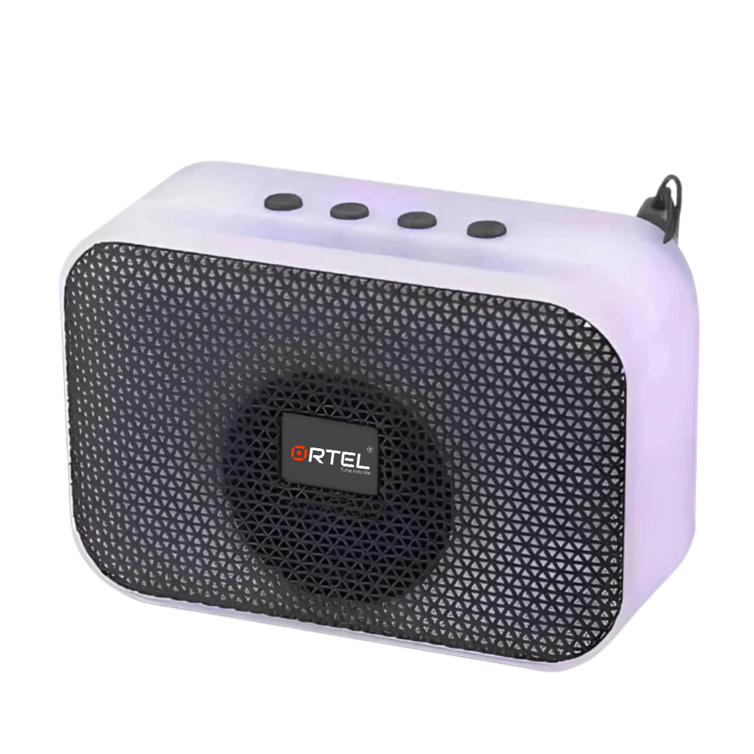 Ortel OR-Pulsepod, 16mm driver Dynamic bass Stereo Led Lighting Portable Wireless mini 5 W Bluetooth Speaker
