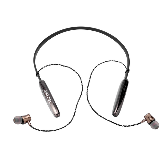 Ortel LoopXtreme Bluetooth Neckband | Metallic | 3D Sound, Fast Charging, Premium Comfort