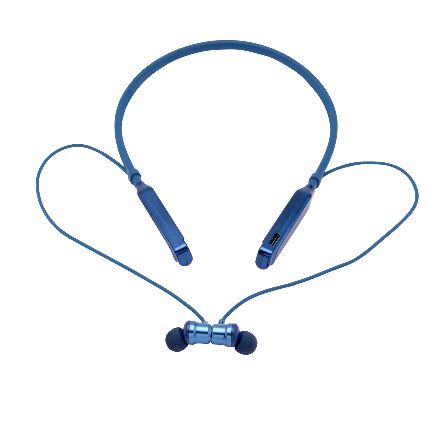 Ortel NeckBeats VIBE Bluetooth Neckband | Blue  | Lightweight, 3D Sound, Fast Charging