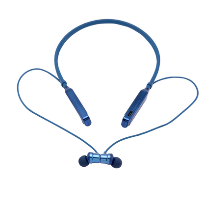 Ortel NeckBeats VIBE Bluetooth Neckband | Blue  | Lightweight, 3D Sound, Fast Charging