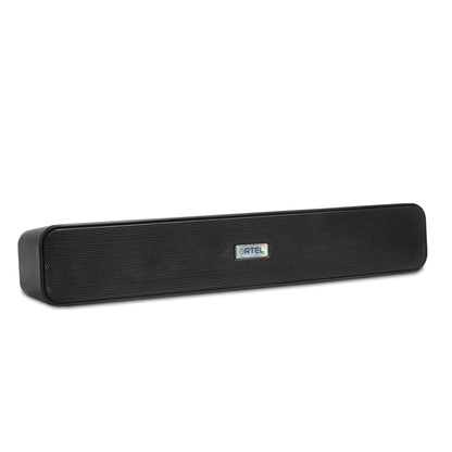 🔊 Ortel SBAR - Trap | 20W Stereo Wireless Soundbar with Dual Full-Range Drivers, 3600mAh Battery, Bluetooth 5.3, Multi-Input Support (AUX/USB/Type-C/TF), Built-in Amplifier & Rugged ABS Body – Up to 10 Hours Playtime🎶🔥