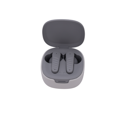 Ortel BudX TWS-50-GR Wireless Earbuds | Fast Charging, Touch Control & Long Battery Life
