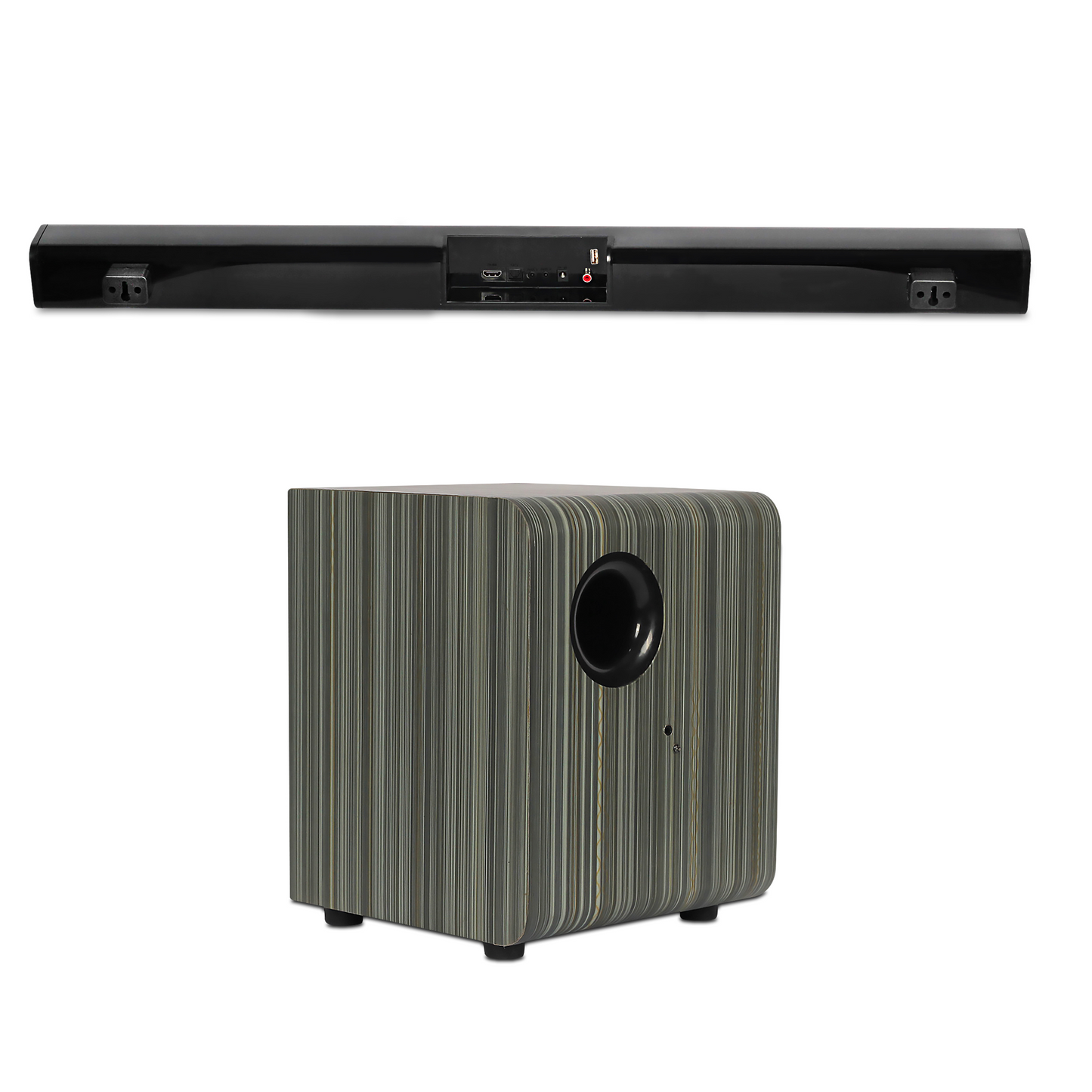 Ortel CineBar 100 – 100W 4.1 Channel Bluetooth Home Theatre System with Subwoofer | HDMI ARC, Optical, USB & AUX