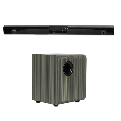Ortel CineBar 100 – 100W 4.1 Channel Bluetooth Home Theatre System with Subwoofer | HDMI ARC, Optical, USB & AUX