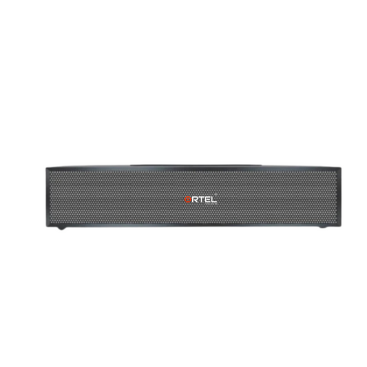 Ortel OR-TUV400 Portable Bluetooth Speaker 16W RMS | Wireless Stereo Sound, RGB Party Lights, FM, AUX, USB, TF Card