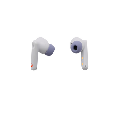 Ortel Vibe 1 Buds – Wireless Bluetooth Earbuds with Active Noise Cancellation, White & Blue, Charging Case & Data Cable Included, in-Ear Headphones with Mic, Deep Bass & Long Battery Life