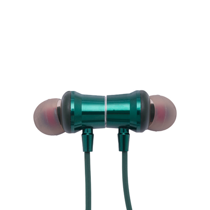 Ortel SlapFlex Bluetooth Neckband | Green | Lightweight, 3D Sound, Fast Charging