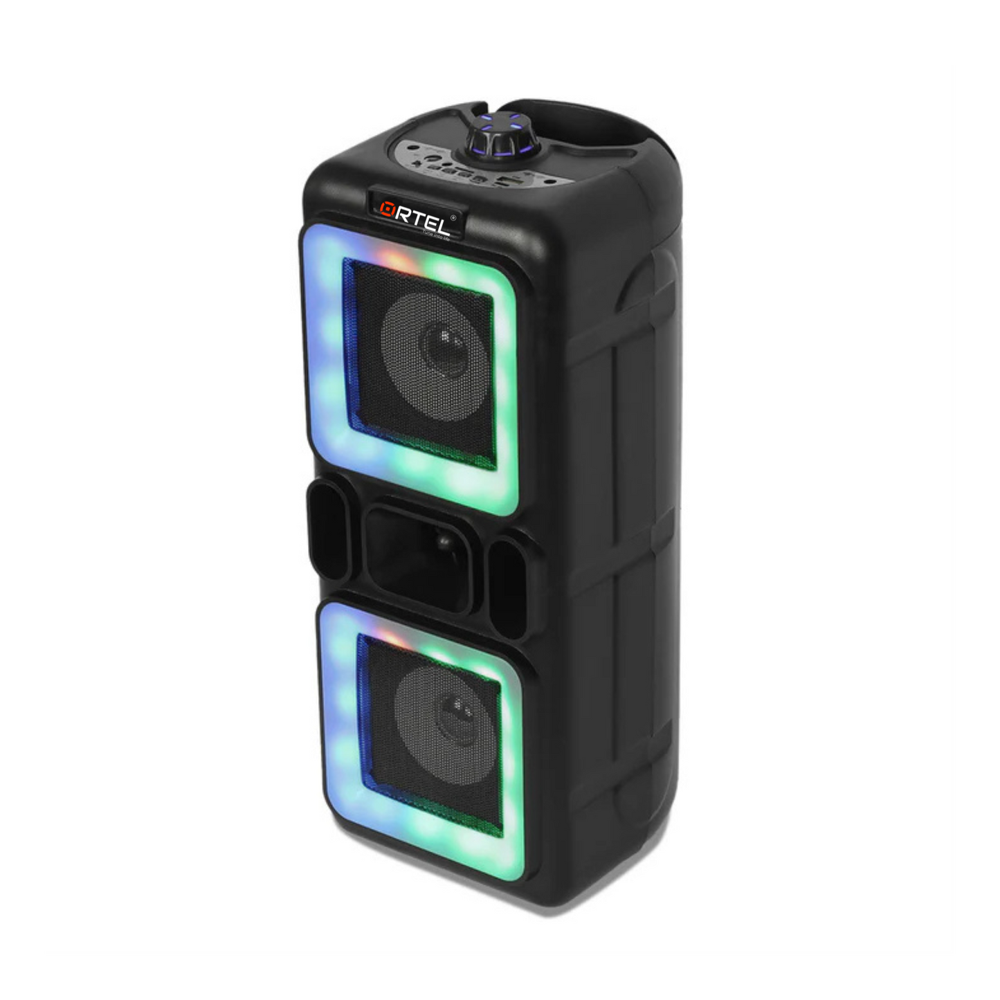 ROCKSTAR by Ortel – 30W Party Speaker | 3600mAh Battery | 12 Hrs Playtime | Dual 2” Full-Range Drivers | Bluetooth v6.0