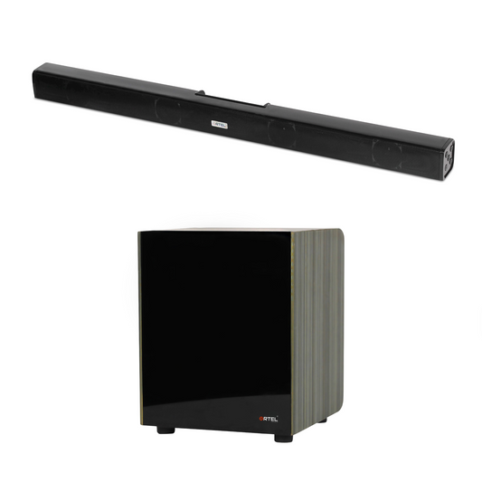 Ortel CineBar 100 – 100W 4.1 Channel Bluetooth Home Theatre System with Subwoofer | HDMI ARC, Optical, USB & AUX
