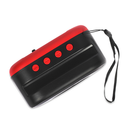 Ortel GlowCube Bluetooth Speaker — 5W RMS (10W Peak), RGB Light Effects, BT v5.3, 4–5 Hr Playtime, Type-C