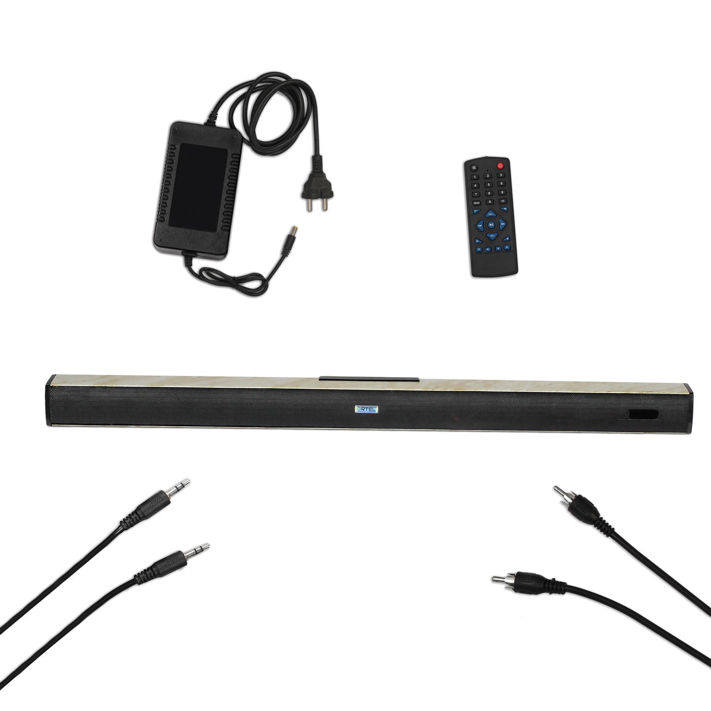Ortel CineBar 40 RMS | Bluetooth v5.3 Soundbar, USB/AUX/Type-C Support