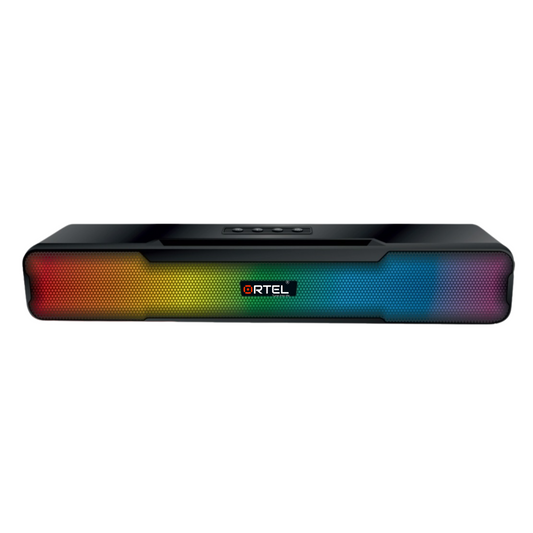 ORTEL SONICBEAM 20 Watt Bluetooth Speaker - 10 Hours | 3600mAh Battery | 10W x 2 RMS | Bluetooth 5.3