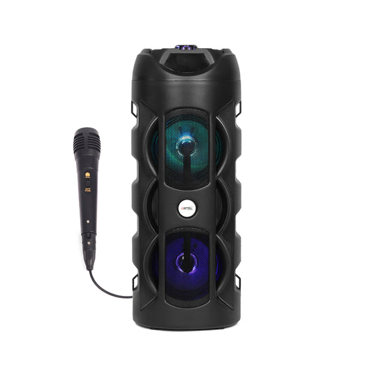 BOOM BOX NEXA 🔊 by Ortel – 30W Party Speaker | 3600mAh Battery | 12 Hrs Playtime | Dual 2” Drivers | Bluetooth v5.3