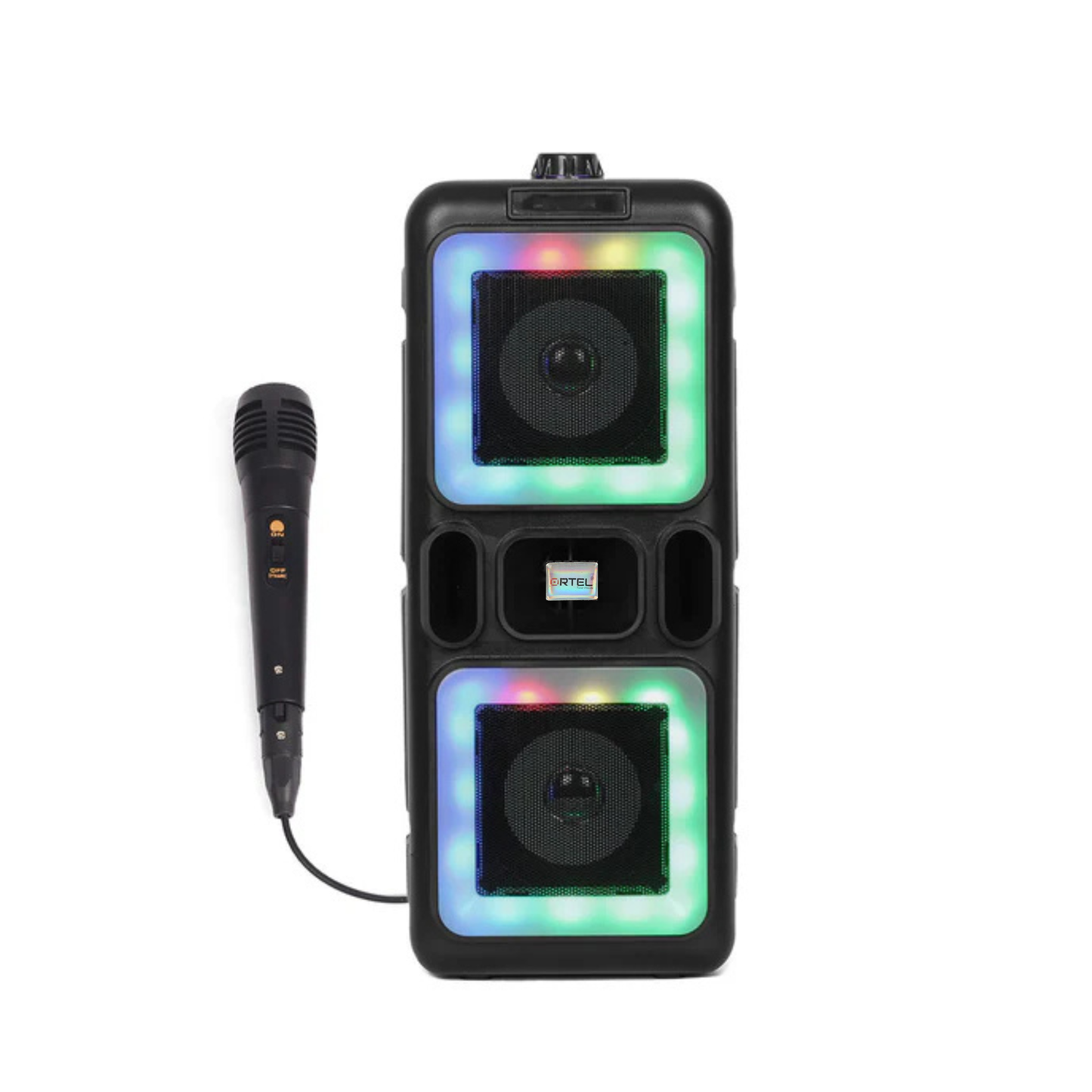 ROCKSTAR by Ortel – 30W Party Speaker | 3600mAh Battery | 12 Hrs Playtime | Dual 2” Full-Range Drivers | Bluetooth v6.0