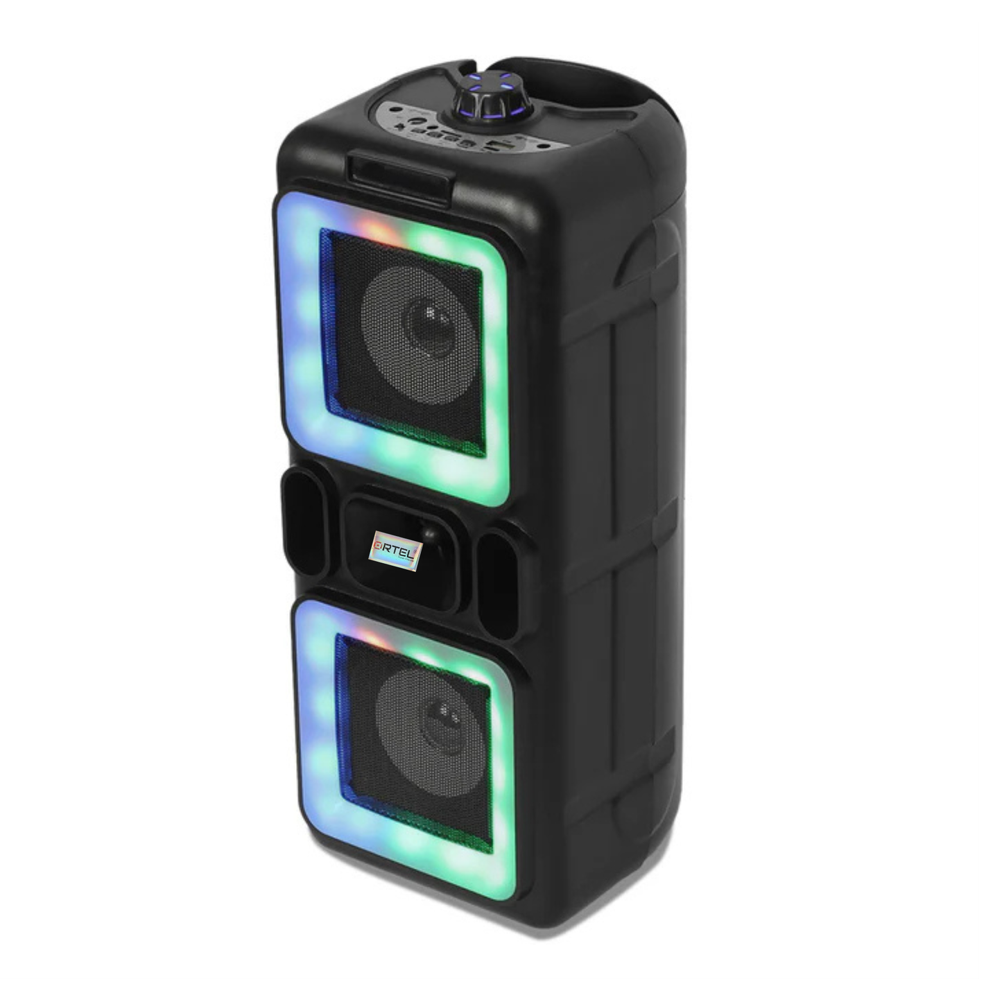 ROCKSTAR by Ortel – 30W Party Speaker | 3600mAh Battery | 12 Hrs Playtime | Dual 2” Full-Range Drivers | Bluetooth v6.0