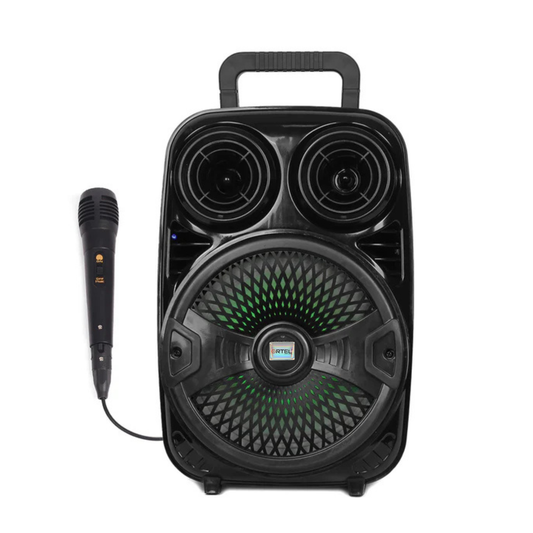 EchoBlast Rockers 🔊 by Ortel – 40W Peak Trolley Speaker | 3600mAh Battery | 7 Hrs Playtime | 8" Heavy Bass Driver | BT v5.3