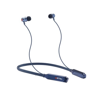 Ortel NeckBeats VIBE Bluetooth Neckband | Blue  | Lightweight, 3D Sound, Fast Charging