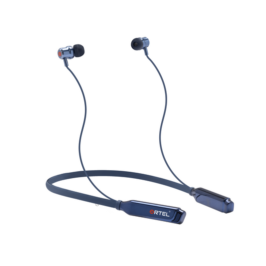 Ortel NeckBeats VIBE Bluetooth Neckband | Blue  | Lightweight, 3D Sound, Fast Charging